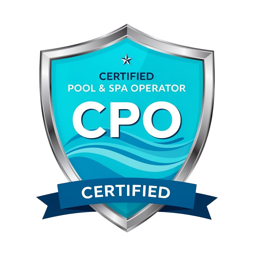 Certified Pool Operator (CPO) badge